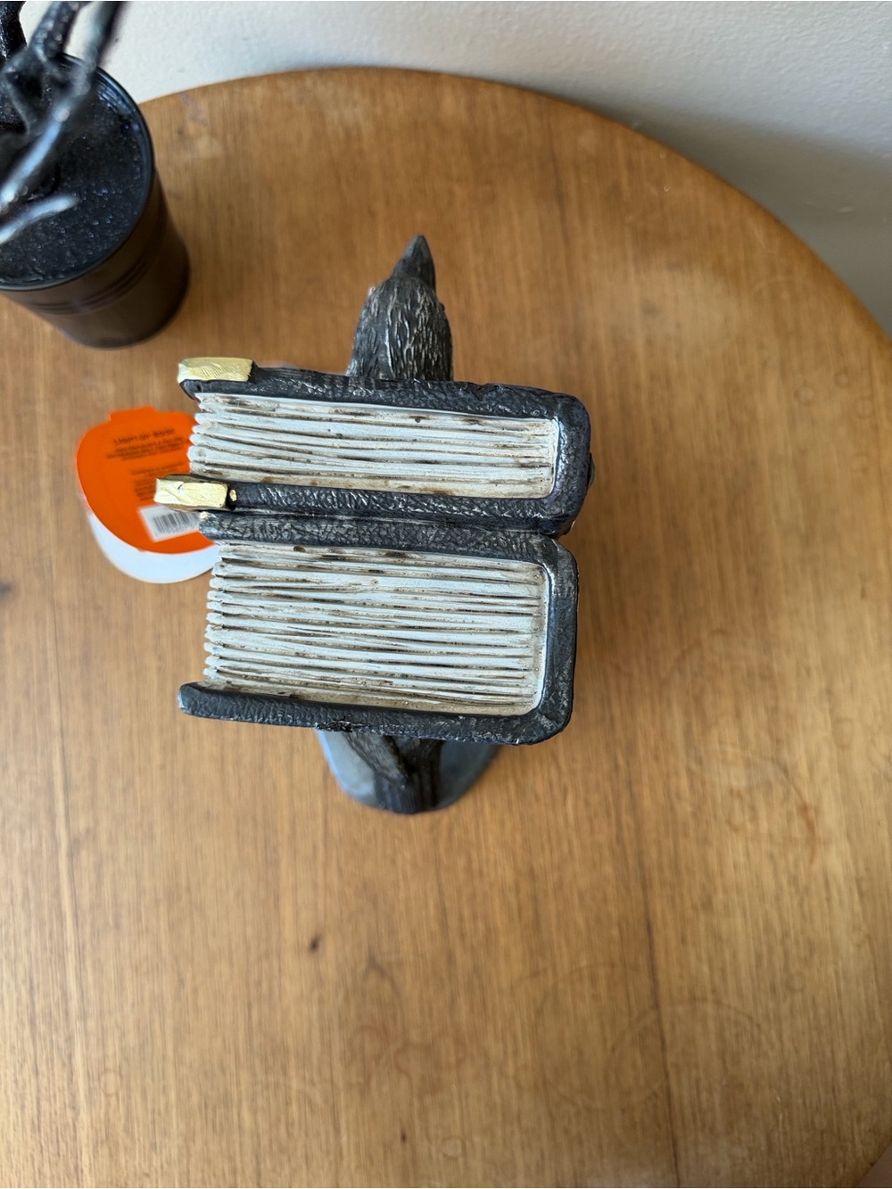 Potion Spell Book Prop — Black and Gold Decorative Accent - Picture 6 of 17